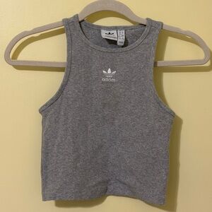 Adidas Heather Gray Tank Top